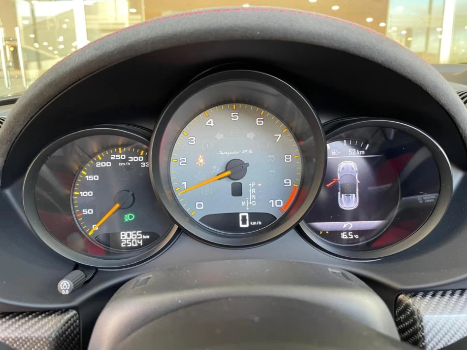 PORSHCE 718 BOXSTER SPYDER RS